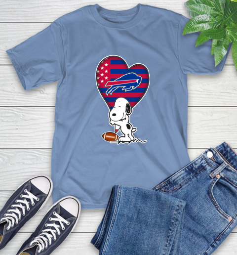 Buffalo Bills NFL Football The Peanuts Movie Adorable Snoopy T-Shirt 11