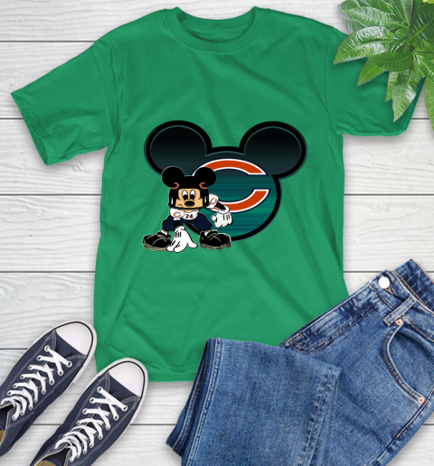 NFL Chicago Bears Mickey Mouse Disney Football T Shirt T-Shirt 7