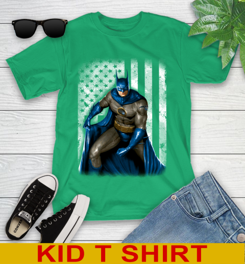 Orlando Magic NBA Basketball Batman DC American Flag Shirt Youth T-Shirt 7