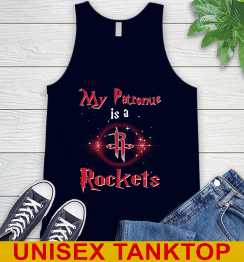 NBA Basketball Harry Potter My Patronus Is A Houston Rockets Tank Top 2