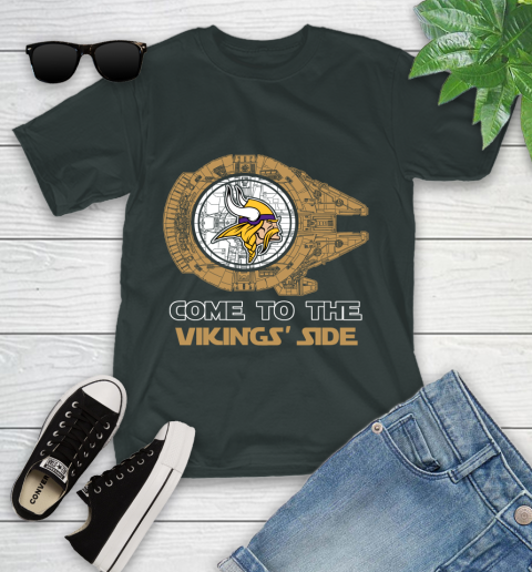 NFL Come To The Minnesota Vikings Wars Football Sports Youth T-Shirt 6