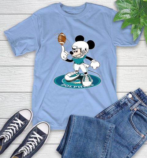 NFL Football Miami Dolphins Cheerful Mickey Disney Shirt T-Shirt 12