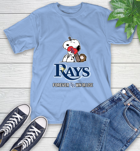 MLB The Peanuts Movie Snoopy Forever Win Or Lose Baseball Tampa Bay Rays 11