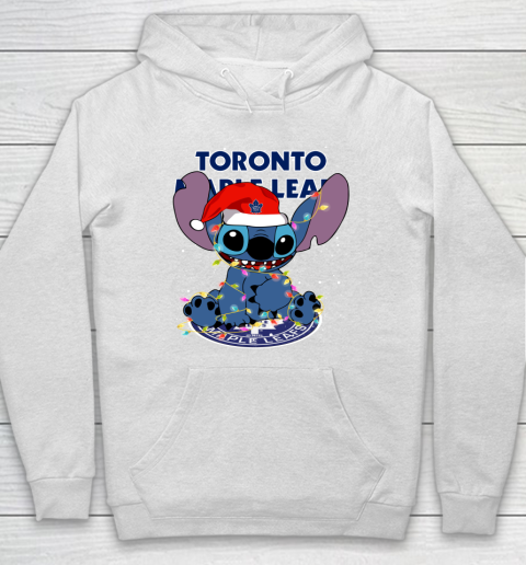 Toronto Maple Leafs NHL Hockey noel stitch Christmas Hoodie