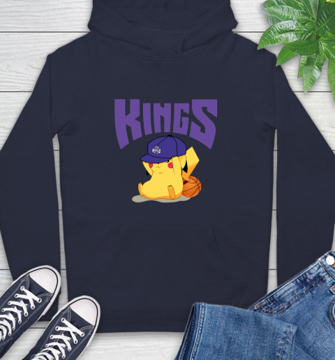 NBA Pikachu Basketball Sports Sacramento Kings Hoodie 4