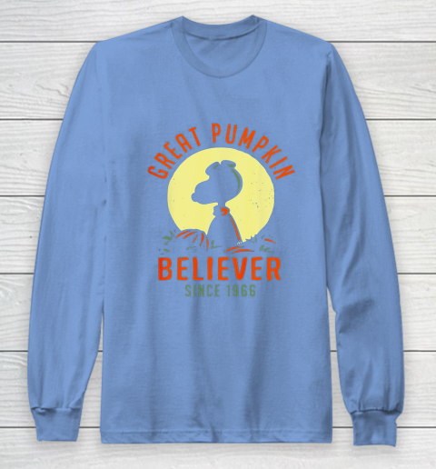 Peanuts Great Pumpkin believer since 1966 Halloween Long Sleeve T-Shirt 8