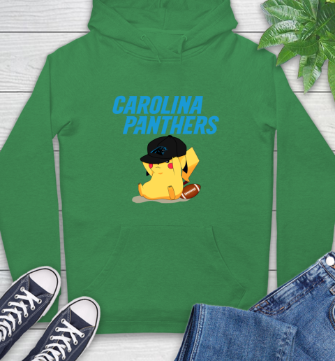 Carolina panthers green hoodie top