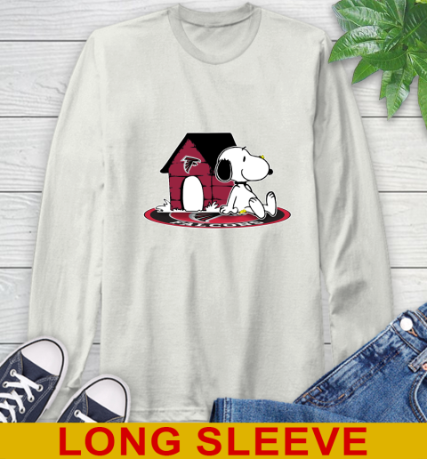 NFL Football Atlanta Falcons Snoopy The Peanuts Movie Shirt Long Sleeve T-Shirt 12