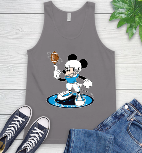 NFL Football Carolina Panthers Cheerful Mickey Disney Shirt Tank Top 7