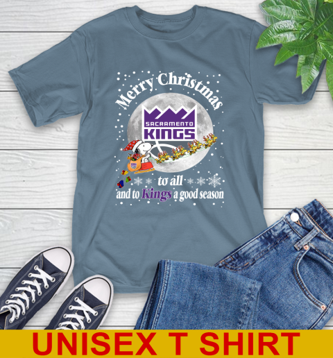 Sacramento Kings Merry Christmas To All And To Kings A Good Season NBA Basketball Sports T-Shirt 8