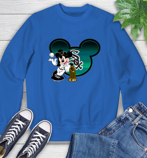 MLB Chicago White Sox The Commissioner's Trophy Mickey Mouse Disney Sweatshirt 8
