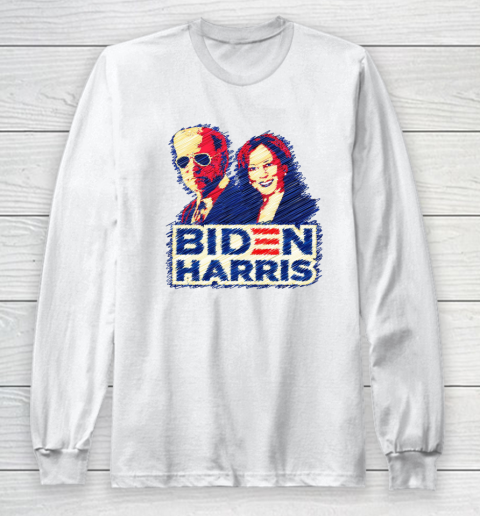 Biden Harris Long Sleeve T-Shirt