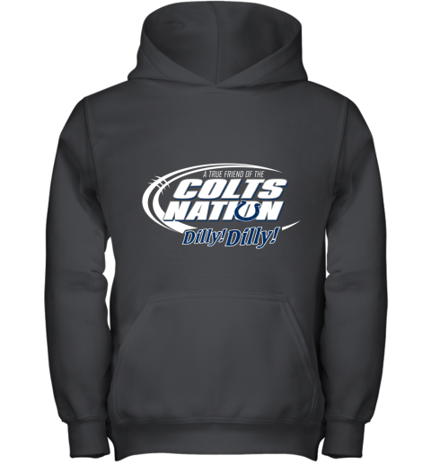 A True Friend Of The Colts Nation Youth Hoodie