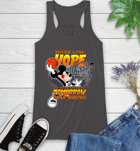 New Orleans Pelicans NBA Basketball Mickey Disney Never Lose Hope Racerback Tank 11
