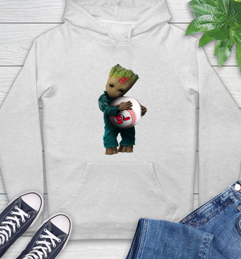 MLB Groot Guardians Of The Galaxy Baseball Sports Cleveland Indians Hoodie