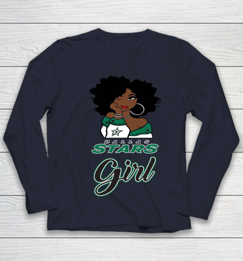 Dallas Stars Girl NHL Youth Long Sleeve 3