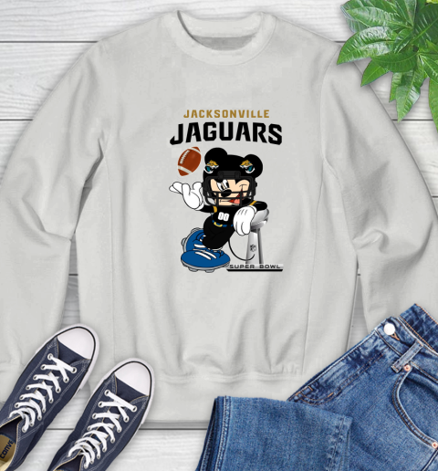 NFL Jacksonville Jaguars Mickey Mouse Disney Super Bowl Football T Shirt Sweatshirt 17