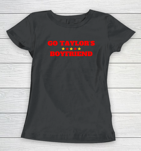 Go Taylor's Boyfriend Football Fan Women's T-Shirt