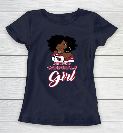 Arizona Cardinals Girl NFL Women's T-Shirt 4