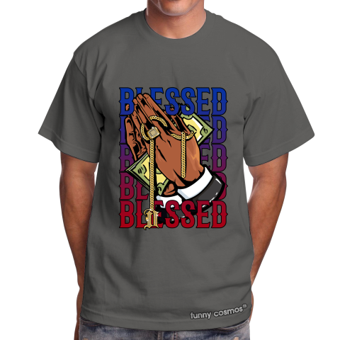 Air Jordan 1 Top 3 Jordan 1 Matching Sneaker tshirt Drake Blessed Red and Blue Jordan Tshirt