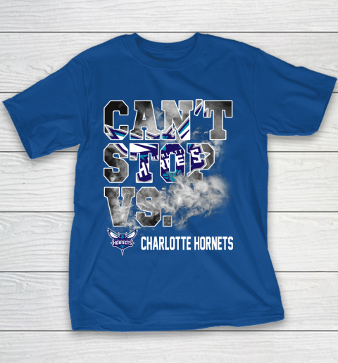 NBA Charlotte Hornets Basketball Can't Stop Vs Youth T-Shirt 6