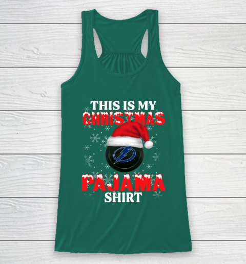 Tampa Bay Lightning This Is My Christmas Pajama Shirt NHL Racerback Tank 5