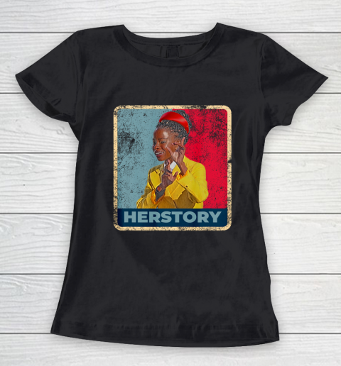 Herstory Amanda Gorman Poet Inauguration 2021 Retro Vintage Women's T-Shirt