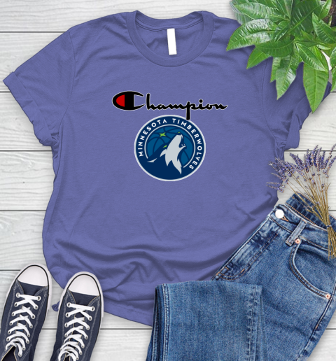 NBA Basketball Minnesota Timberwolves Champion Shirt Women's T-Shirt 12
