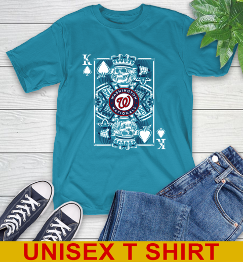 Washington Nationals MLB Baseball The King Of Spades Death Cards Shirt T-Shirt 9
