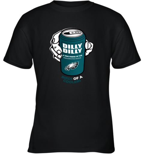 Bud Light Dilly Dilly! Philadelphia Eagles Birds Of A Cooler Youth T-Shirt