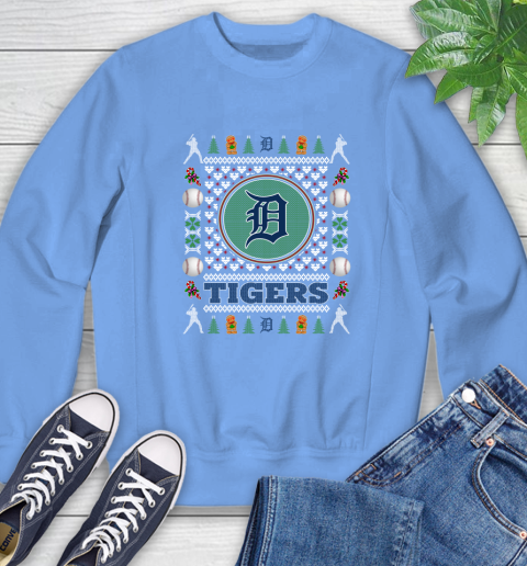 Detroit Tigers Merry Christmas MLB Baseball Loyal Fan Ugly Shirt 35