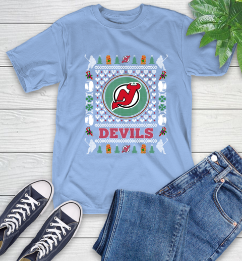 New Jersey Devils Merry Christmas NHL Hockey Loyal Fan Ugly Shirt 12