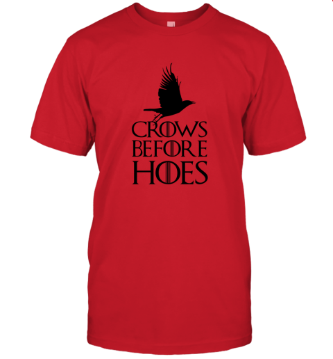 Crows Before Hoes Unisex Jersey Tee