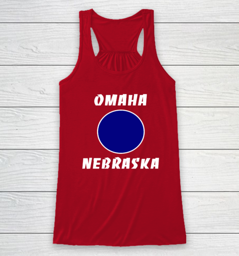 Nebraska Blue Dot Democratic 2nd District Omaha Racerback Tank 3