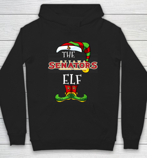Ottawa Senators Christmas ELF Funny NHL Hoodie