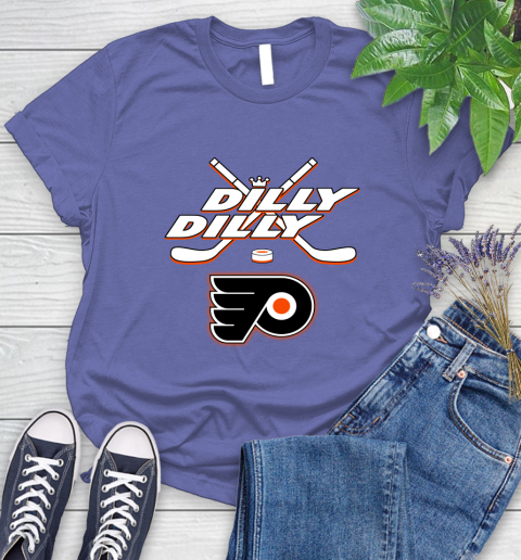 NHL Philadelphia Flyers Dilly Dilly Hockey Sports Women's T-Shirt 11
