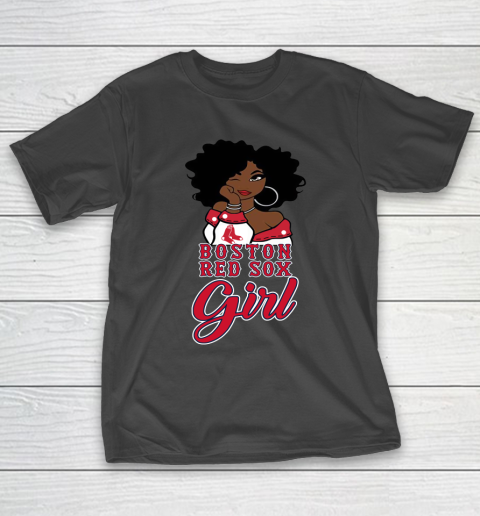 Boston Red Sox Girl MLB T Shirt Tee For Sports