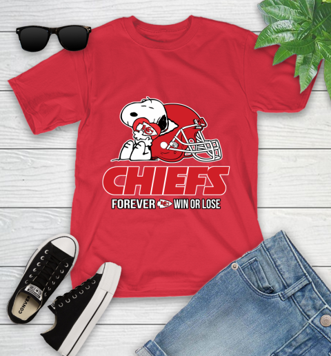NFL The Peanuts Movie Snoopy Forever Win Or Lose Football Kansas City Chiefs 112