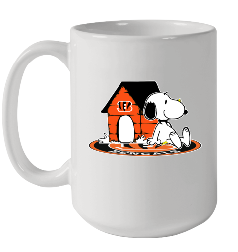 NFL Football Cincinnati Bengals Snoopy The Peanuts Movie Shirt Ceramic Mug 15oz