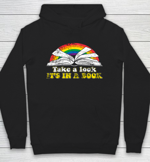 Reading Rainbow t shirt Love Reading Love Rainbows Gift Retro Rainbow Hoodie