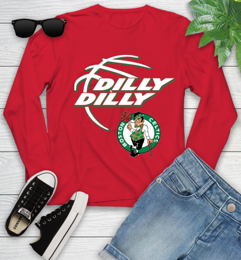 NBA Boston Celtics Dilly Dilly Basketball Sports Youth Long Sleeve 11