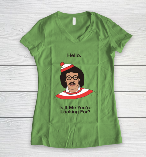 Lionel Richie Waldo Women's V-Neck T-Shirt 5