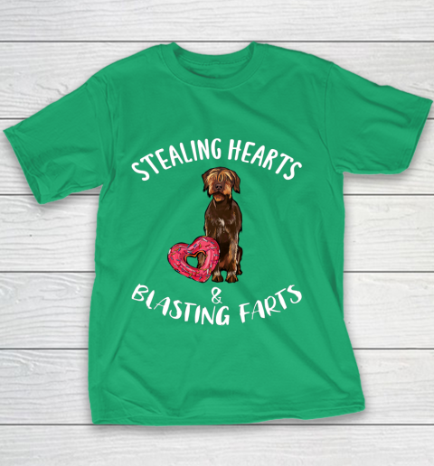 Stealing Hearts Blasting Farts Wirehaired Pointing Griffon Youth T-Shirt 3