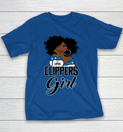 LA Clippers Girl NBA Youth T-Shirt