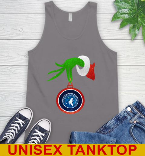 Minnesota Timberwolves Grinch Merry Christmas NBA Basketball Tank Top 7