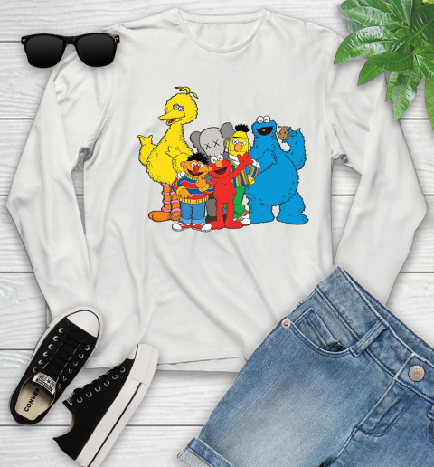 Kaws X Sesame Street UT Hoodie Tee For Sports