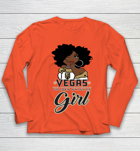 Vegas Golden Knights Girl NHL Youth Long Sleeve 4