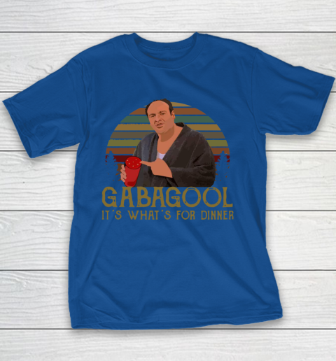 Gabagool  It's What's for Dinner Youth T-Shirt 6