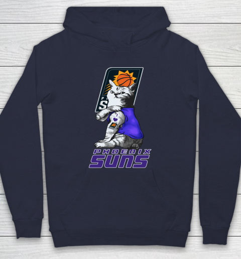 NBA Basketball My Cat Loves Phoenix Suns Hoodie 2