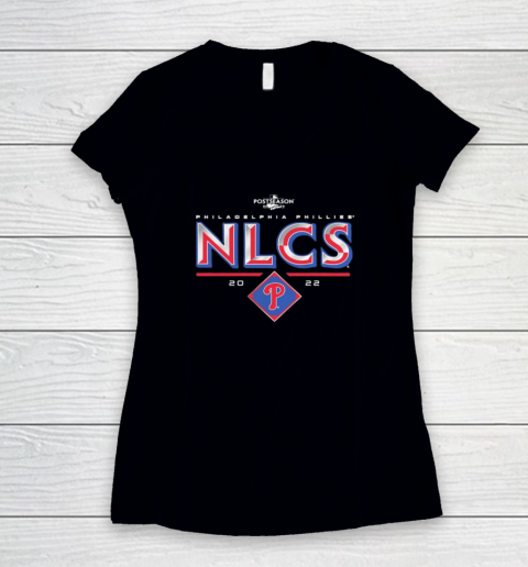 Phillies NLCS Women's V-Neck T-Shirt